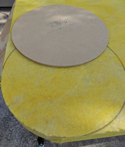 Fiberglass ends made from 2&rdquo; thick OC703