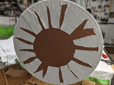 Masonite gives crisp edge