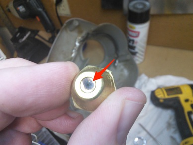 Dirty nozzle